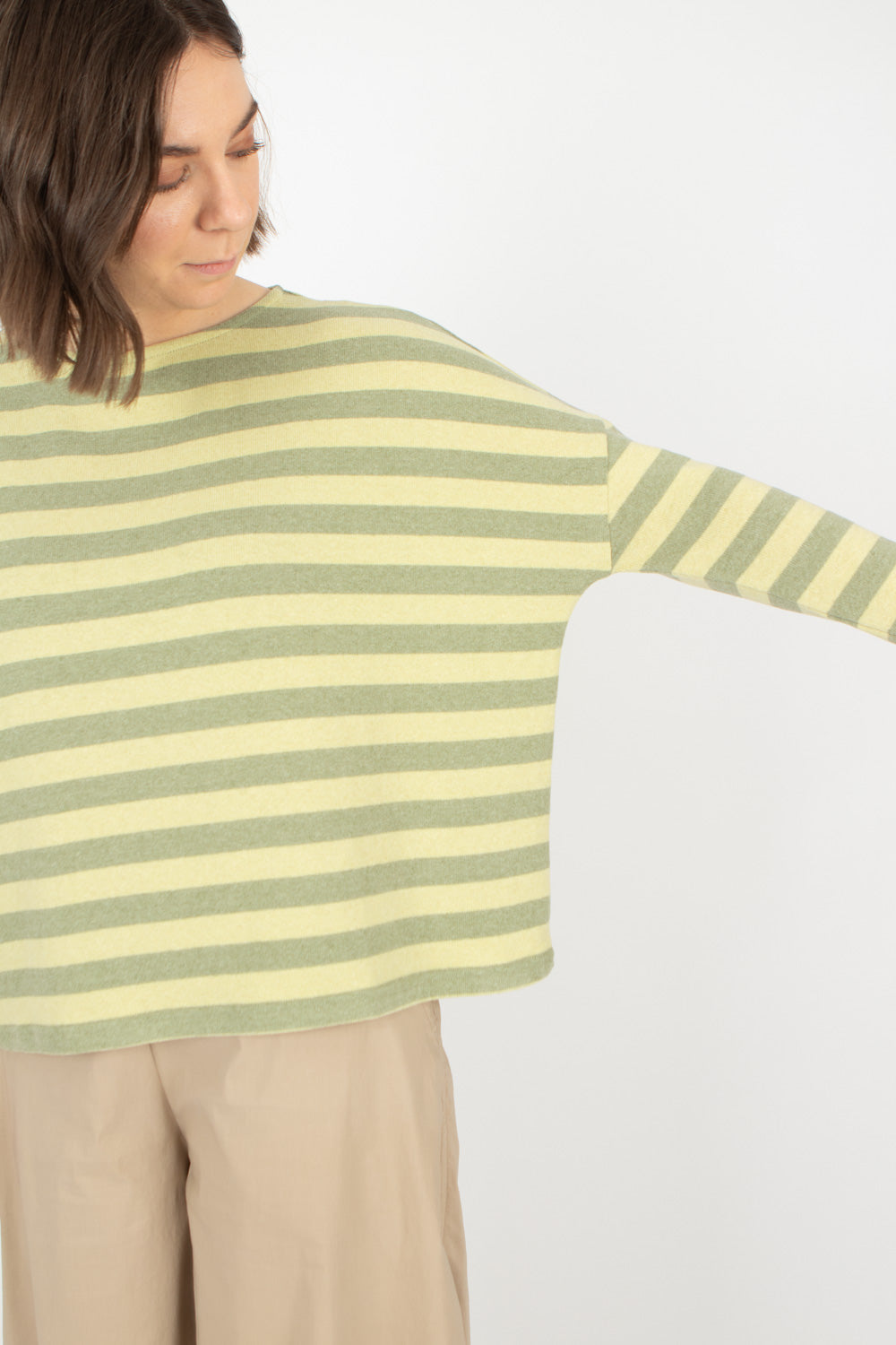 Neirami Boat Neck Boxy Sweater