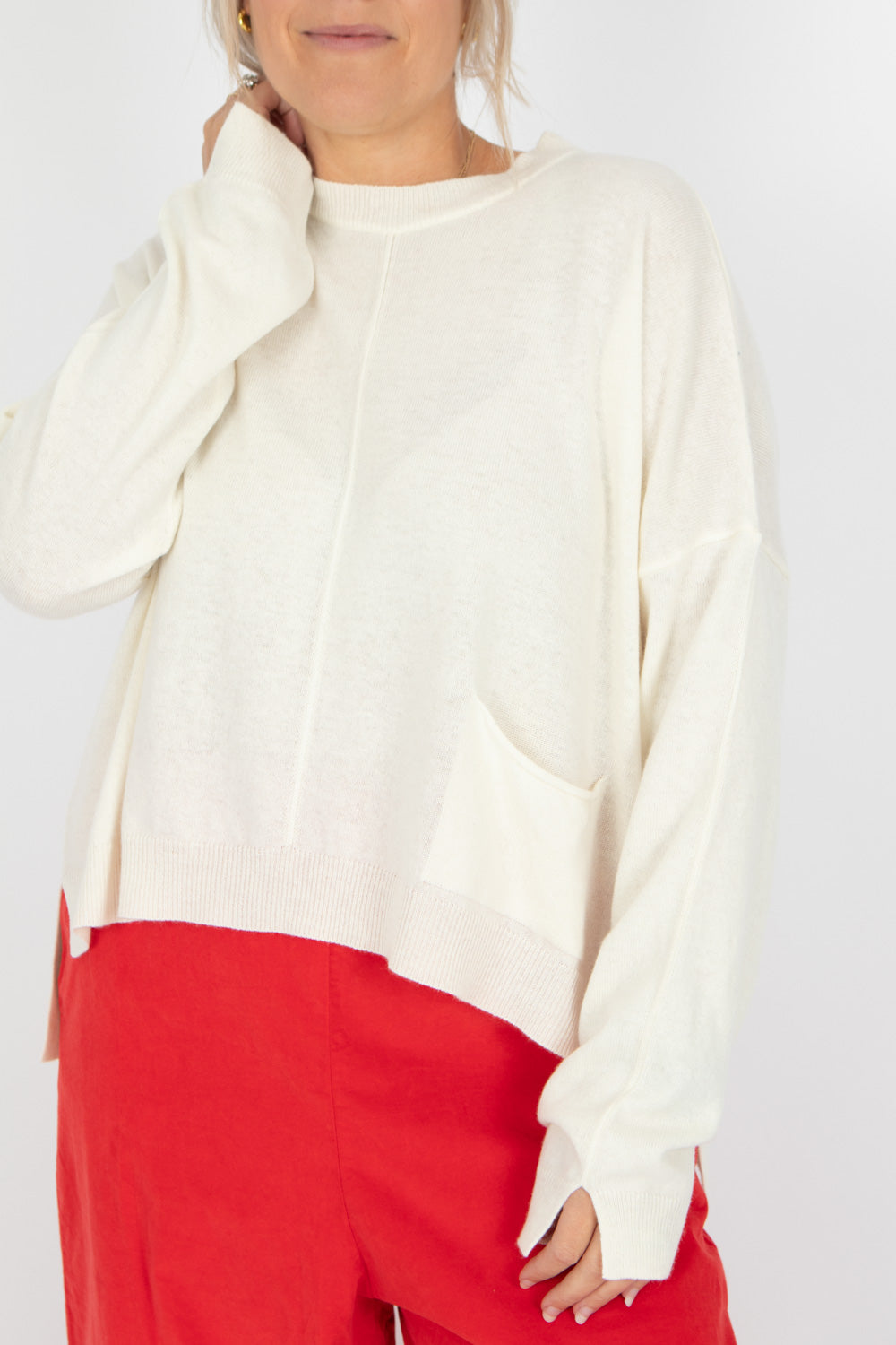 Neirami Pocket Sweater