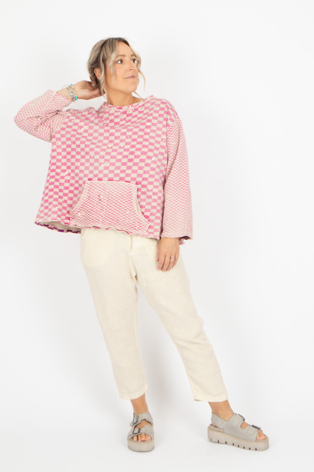 Magnolia Pearl Punkie Pocket Sweatshirt