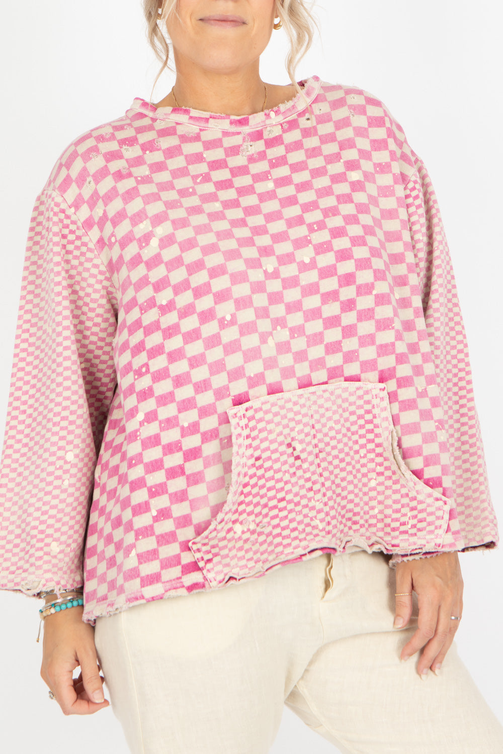 Magnolia Pearl Punkie Pocket Sweatshirt