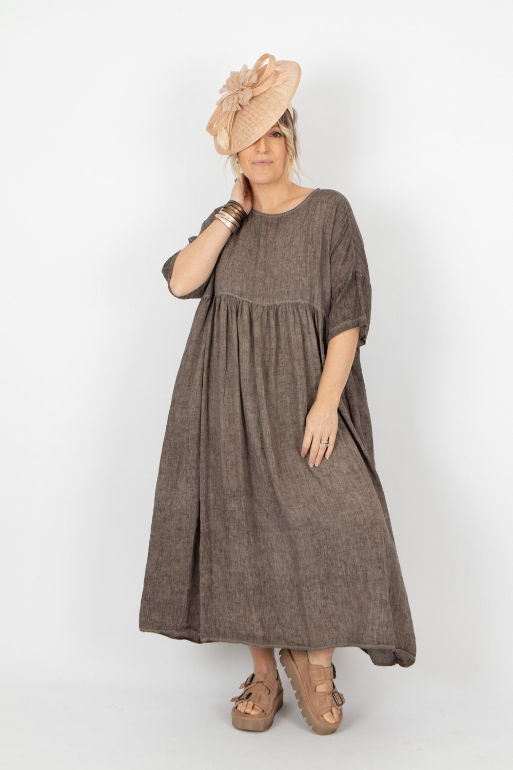 Neirami Short Sleeved Dress