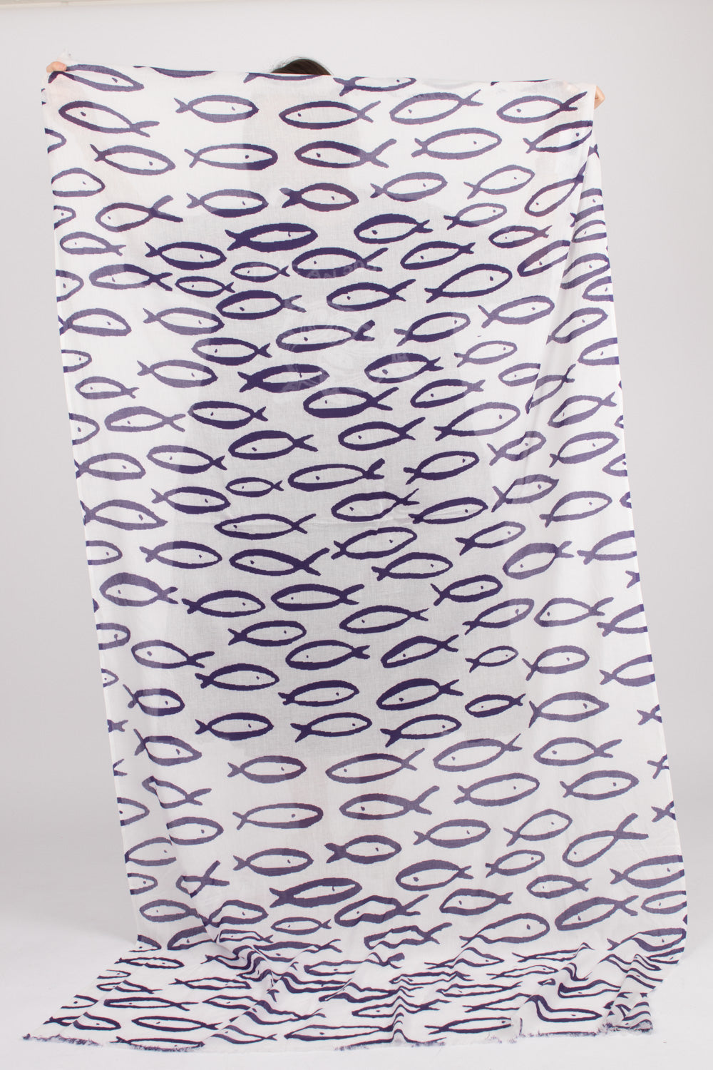 Otracosa Blue Fishes Scarf