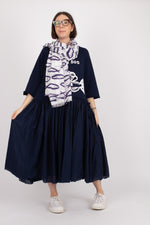 Otracosa Blue Fishes Scarf