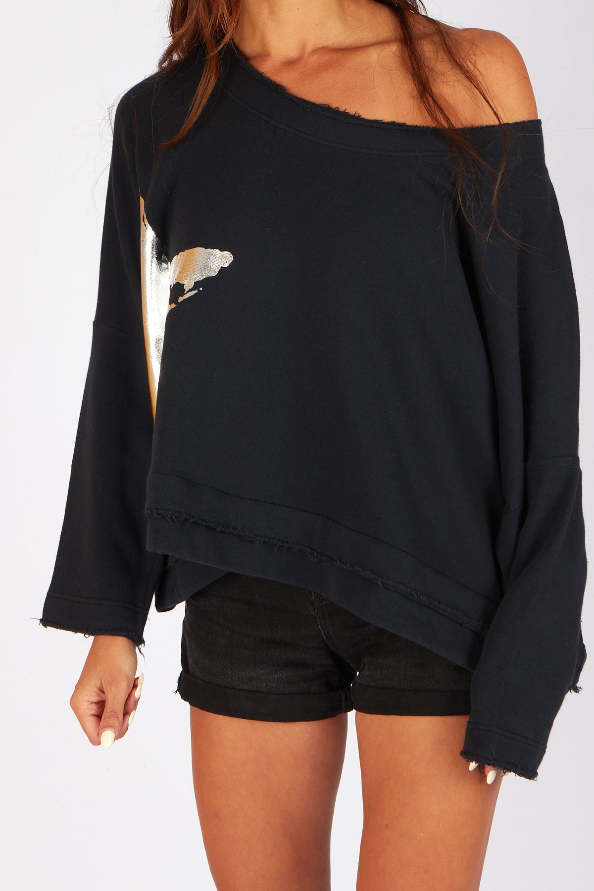 Estudio Viva Sofia Star Sweatshirt (Black)