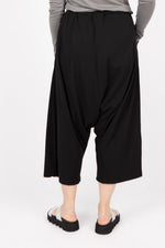 Sort Aarhus Baggy Wide Pants