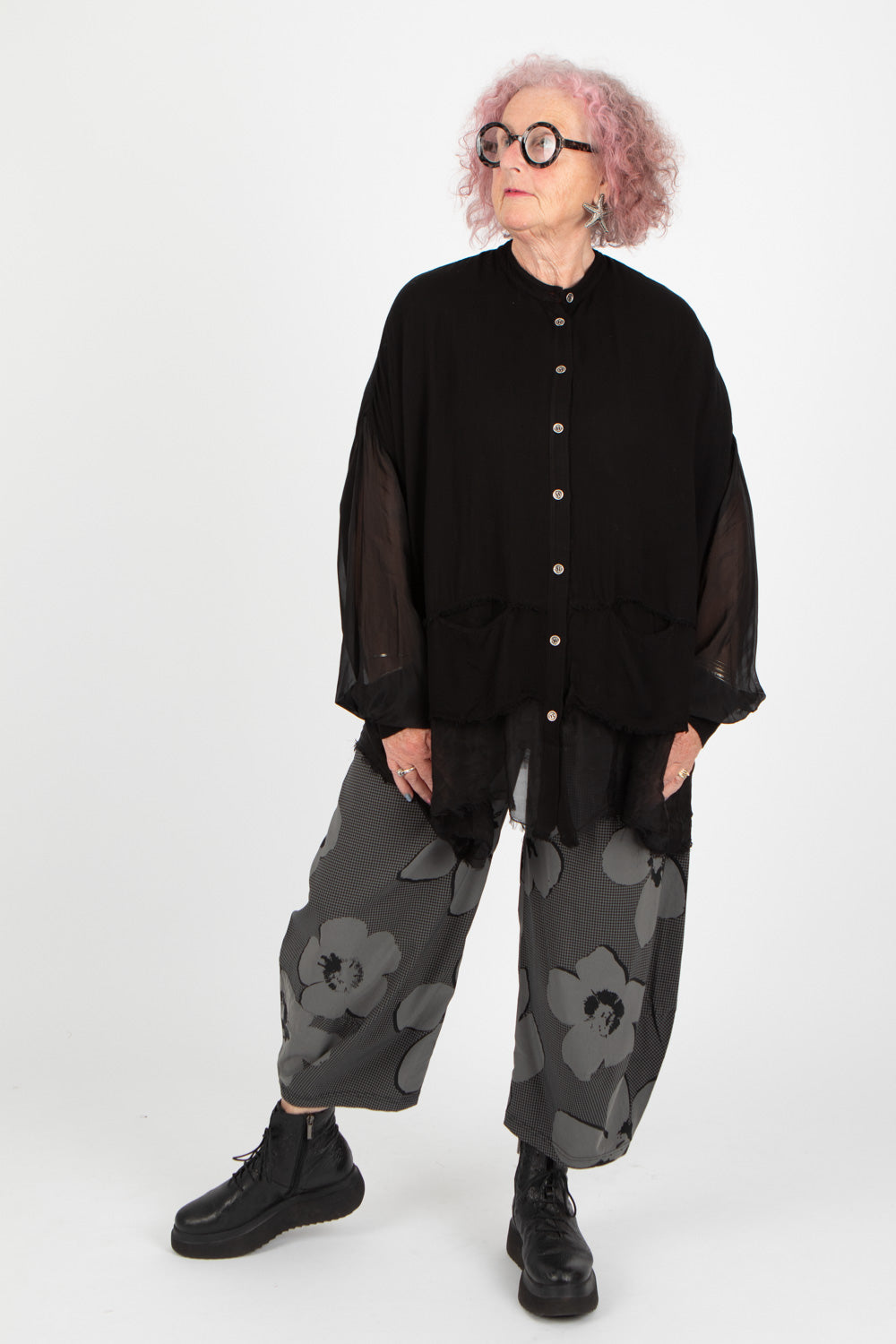 Sanctamuerte Wide Shirt