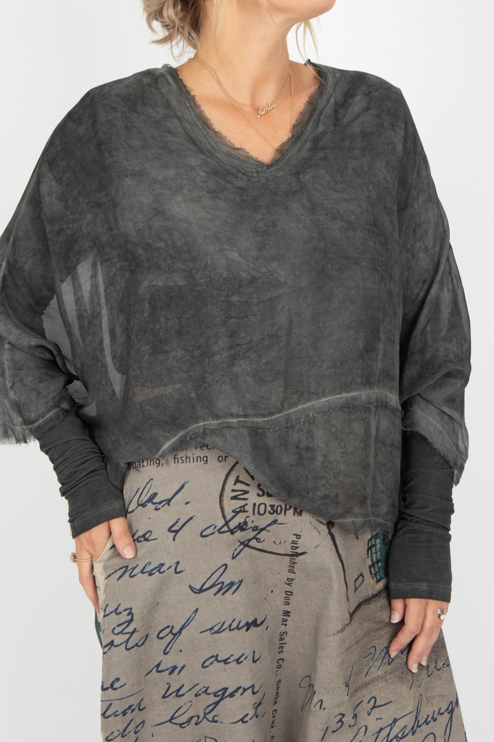 Sanctamuerte Crew Neck T-Shirt