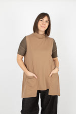 Sort Aarhus Sleeveless Top with Pockets