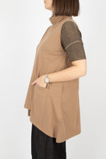 Sort Aarhus Sleeveless Top with Pockets