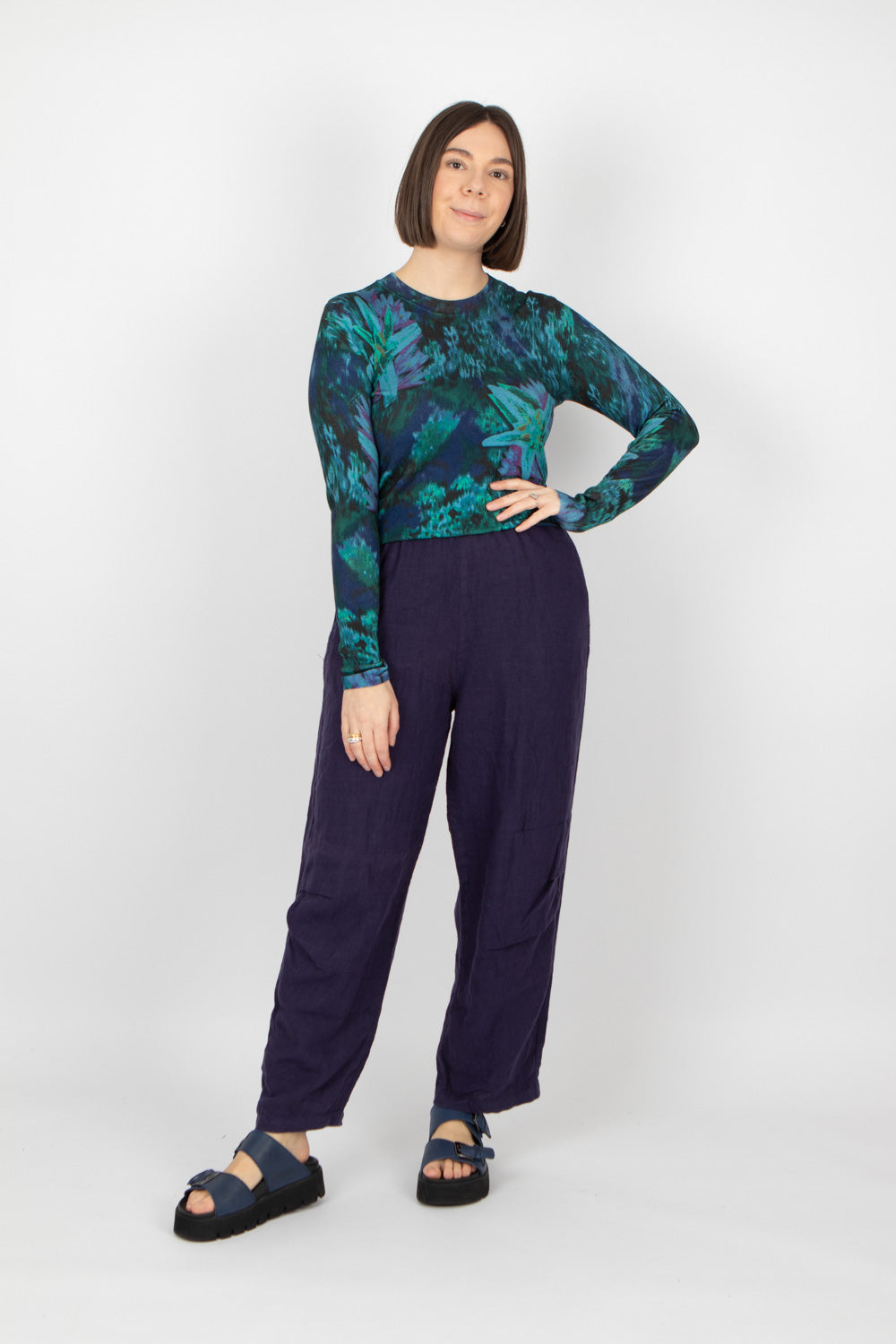 Estudio Viva Linen Trouser SAMPLE