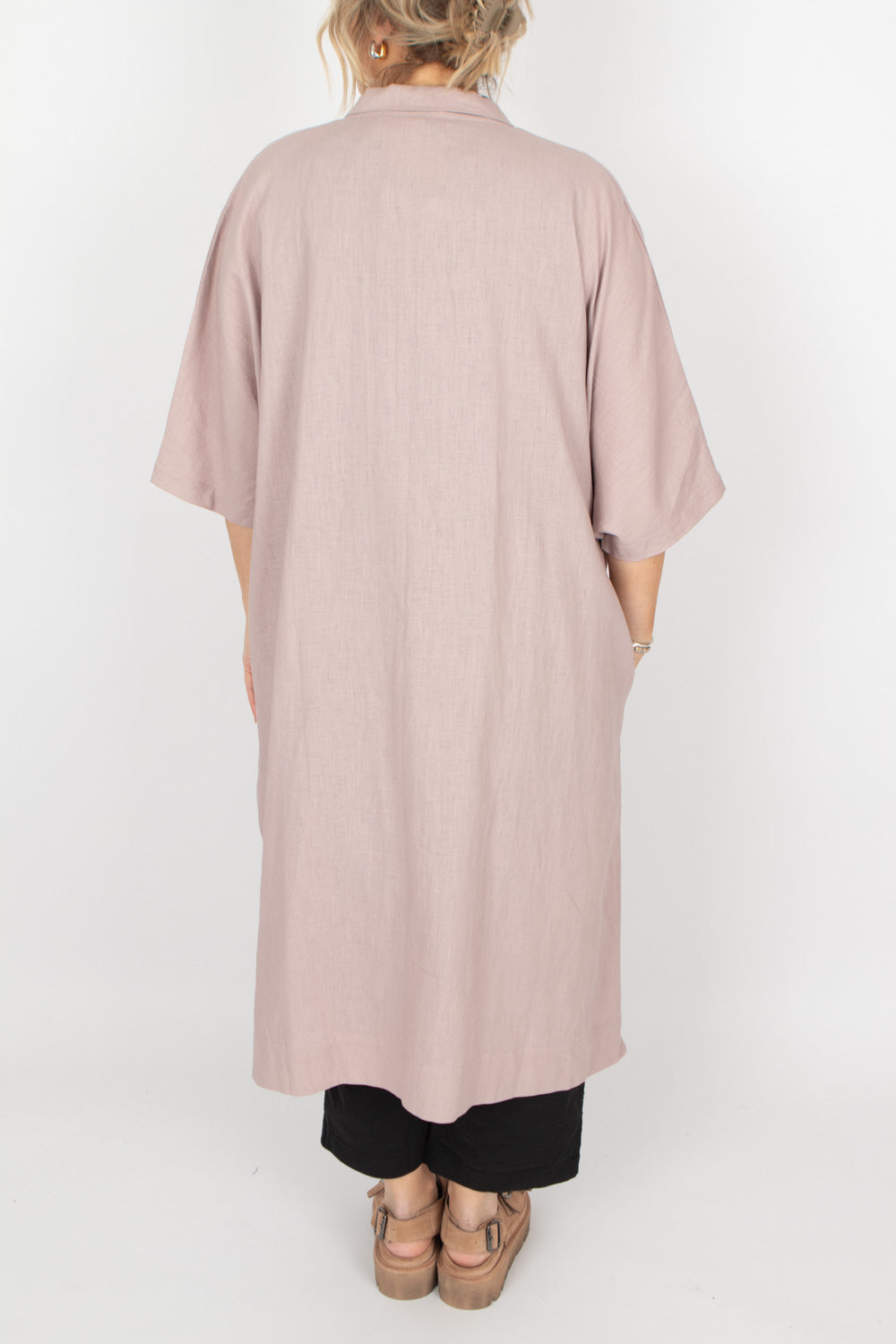 Estudio Viva Wivina Linen Shirt Dress SAMPLE
