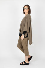 Sort Aarhus Oversize Top