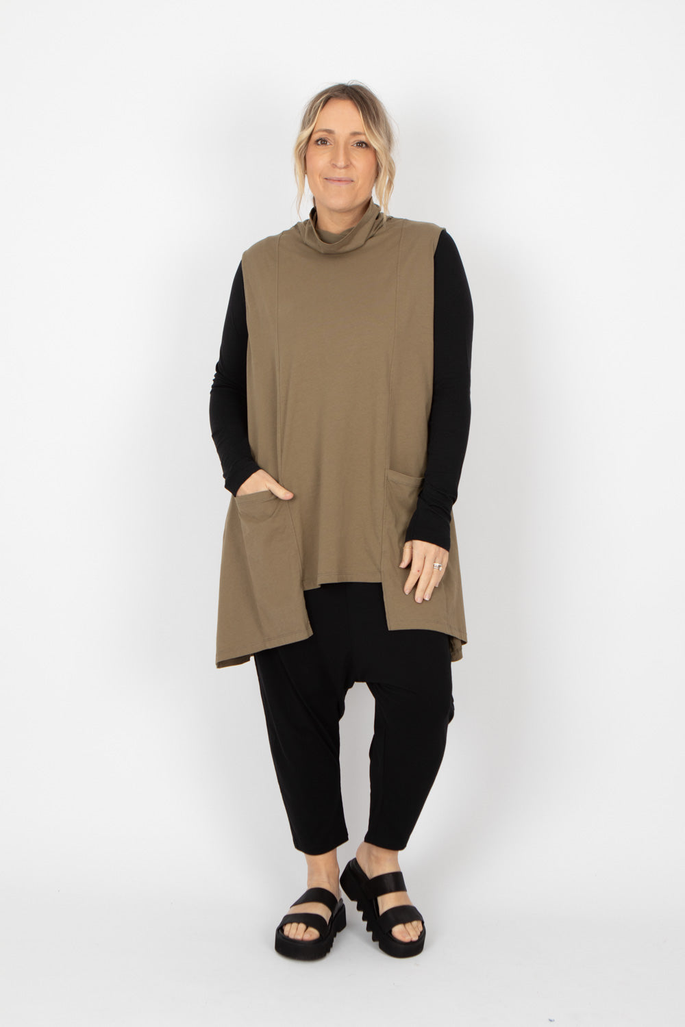 Sort Aarhus Baggy Pants