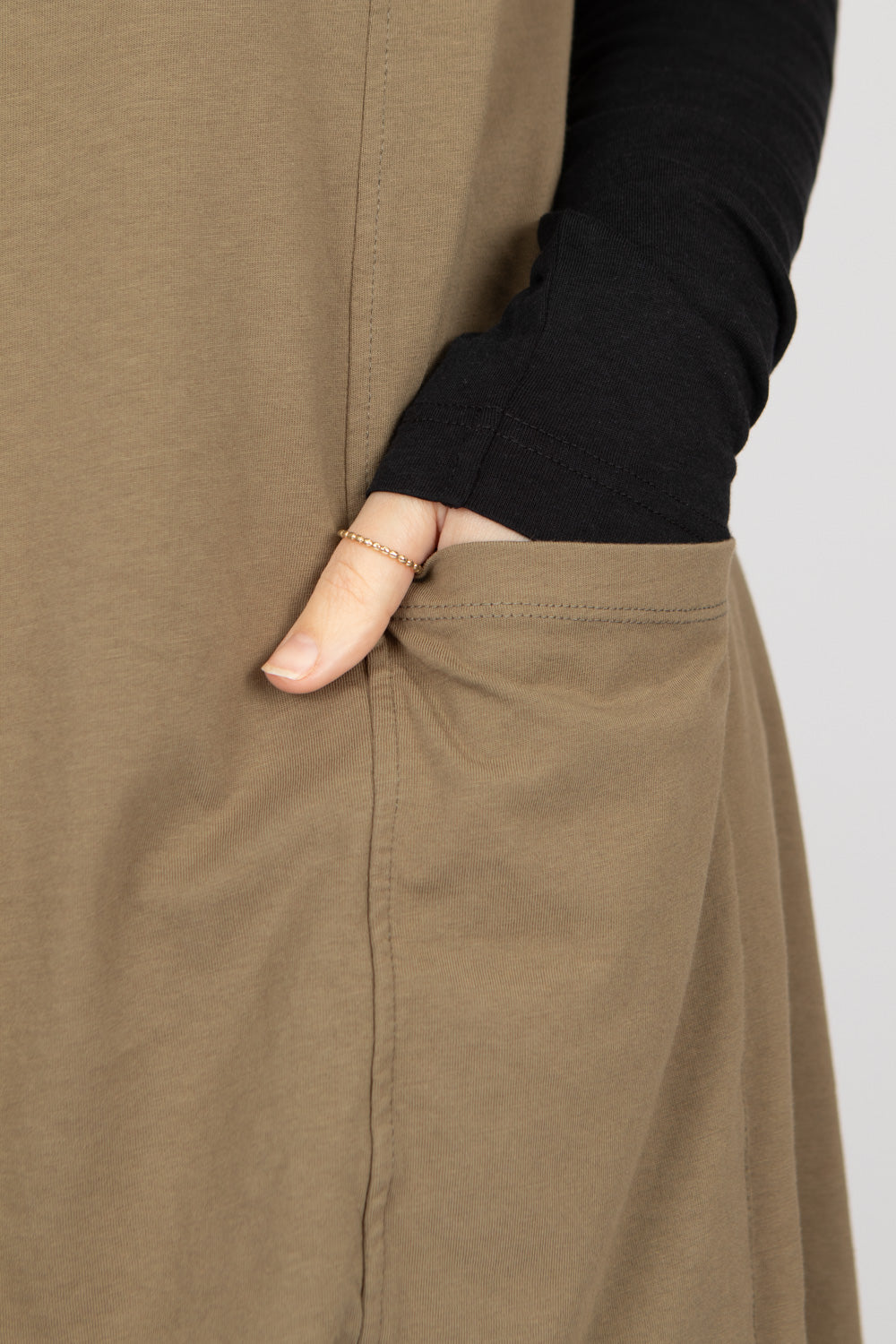 Sort Aarhus Sleeveless Top with Pockets