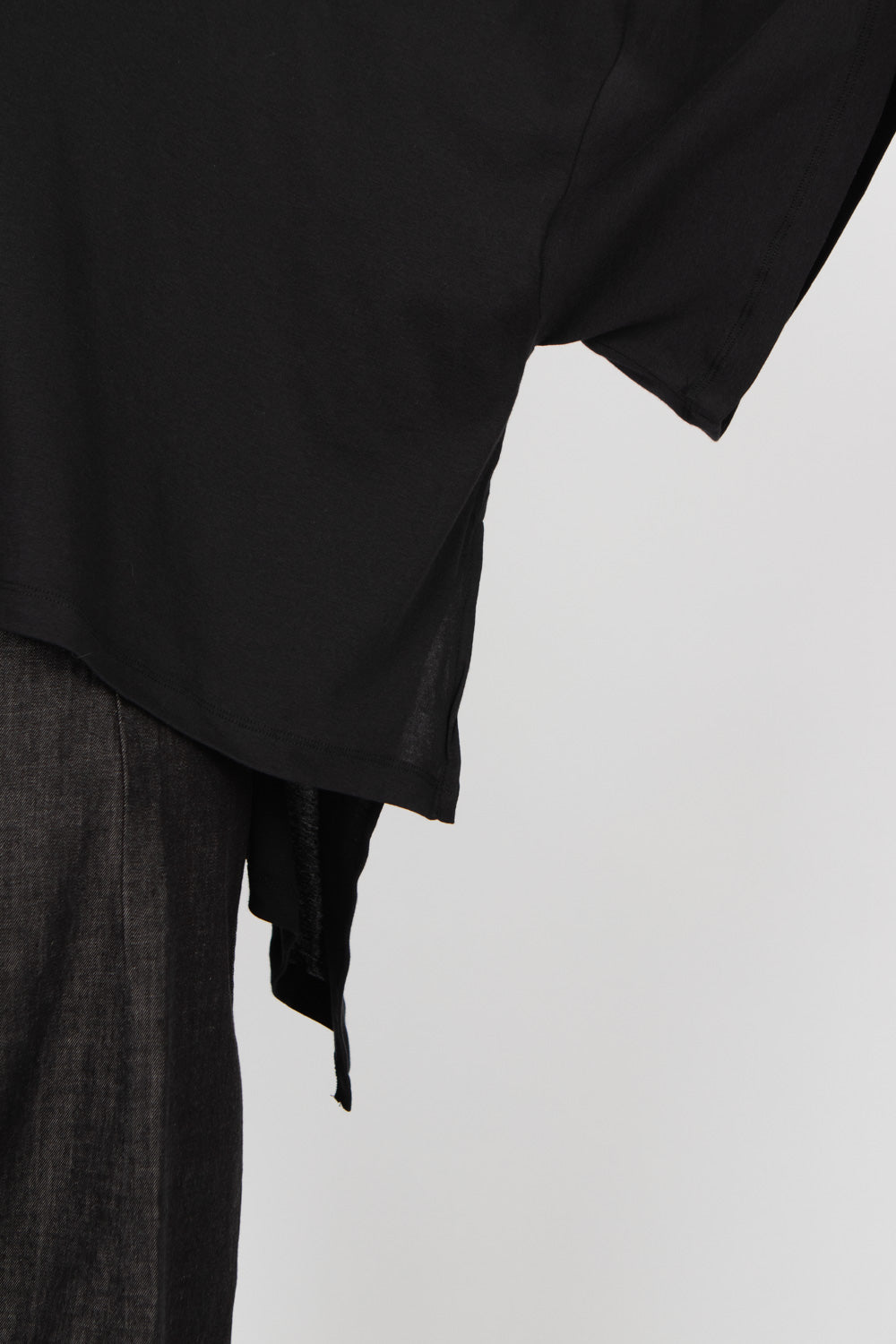 Sort Aarhus Oversize Top