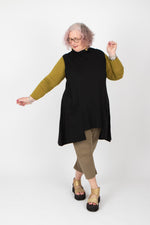 Sort Aarhus Sleeveless Top with Pockets