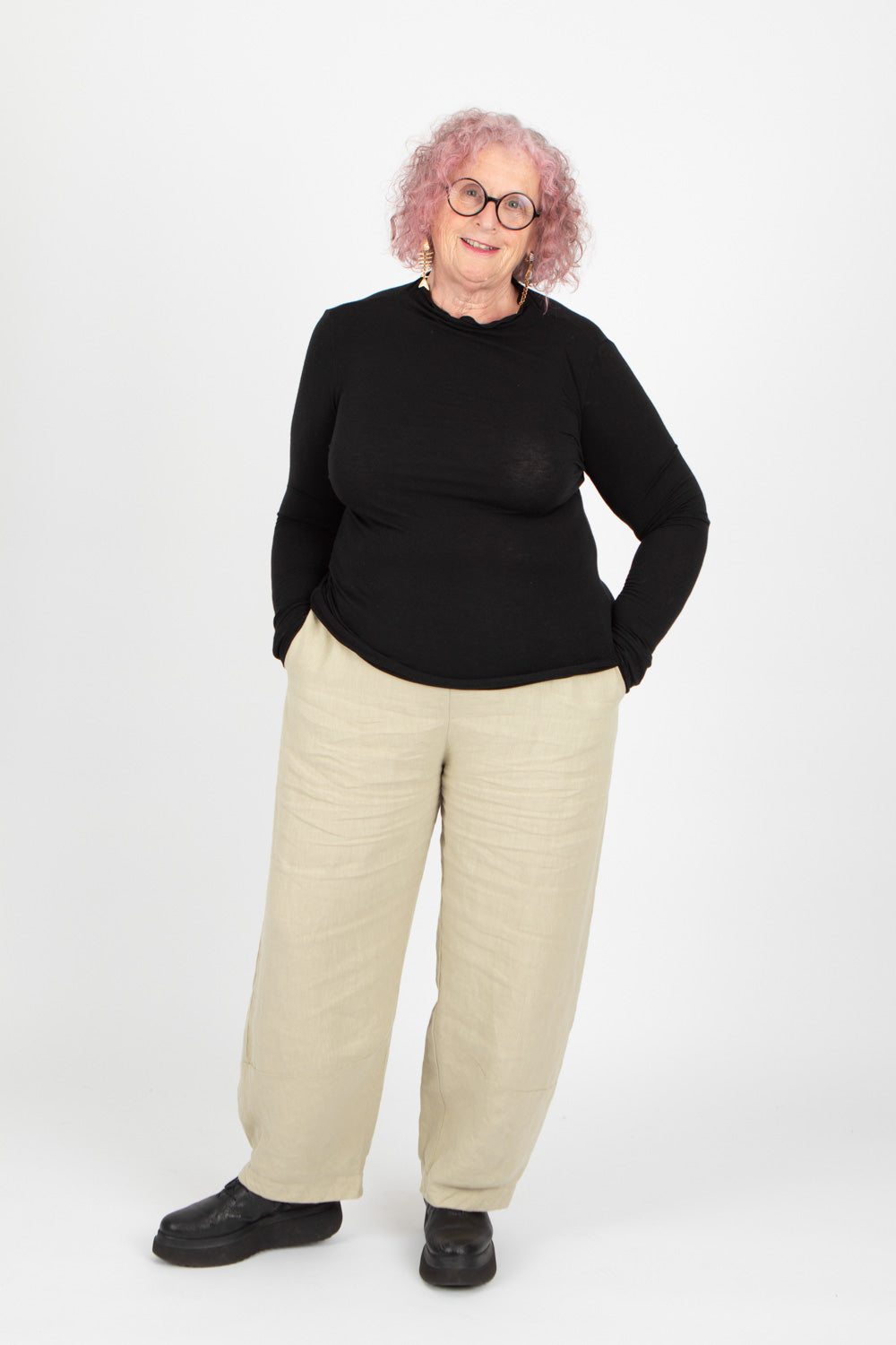 Neirami Chimney Collar Tee