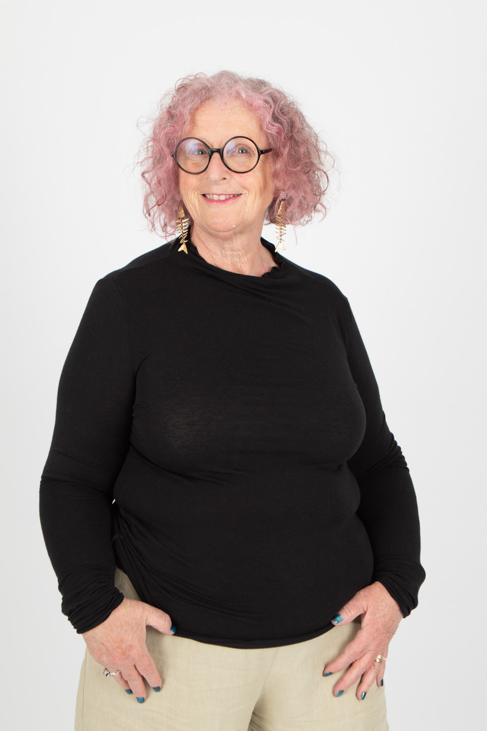 Neirami Chimney Collar Tee