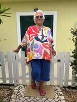 Estudio Viva Rosa Printed Top