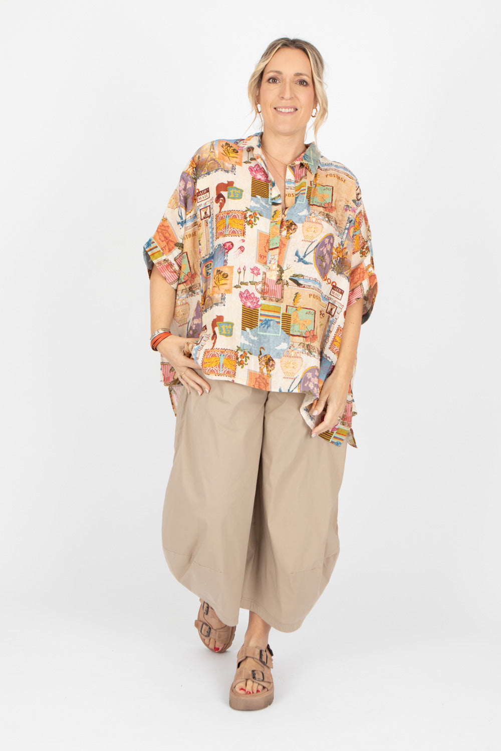 Yavi Tosia Linen Top