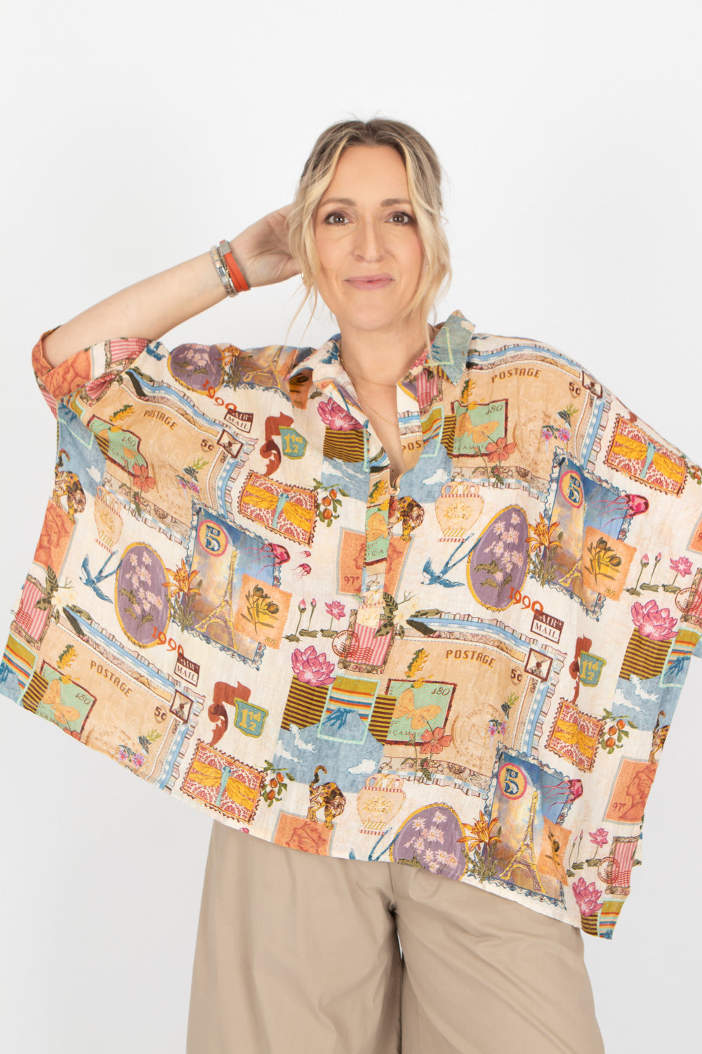 Yavi Tosia Linen Top