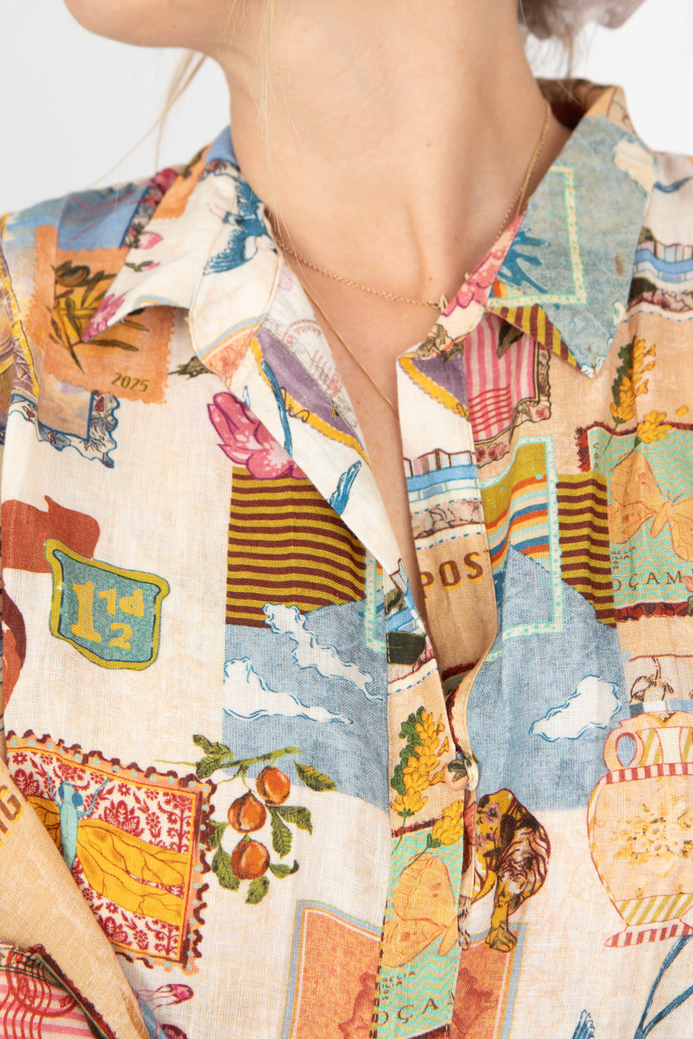 Yavi Tosia Linen Top