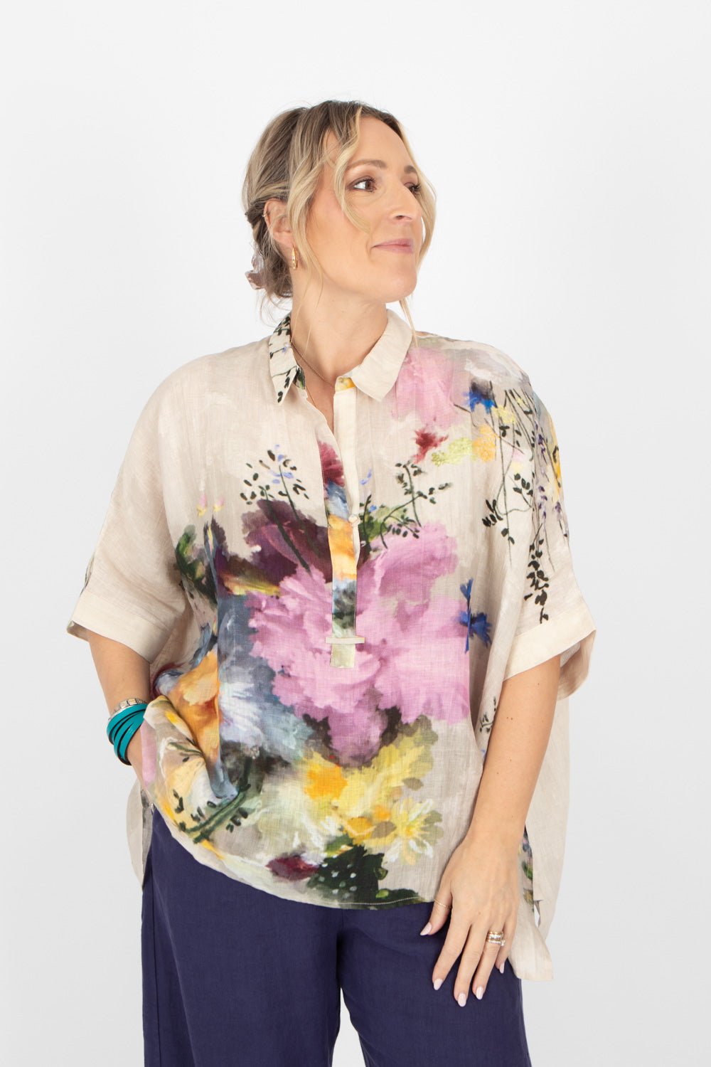 Yavi Tosia Linen Top