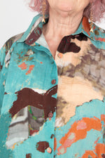 Yavi Salome Linen Shirt Dress