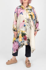 Yavi Salome Linen Shirt Dress