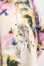 Yavi Salome Linen Shirt Dress