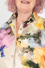 Yavi Salome Linen Shirt Dress