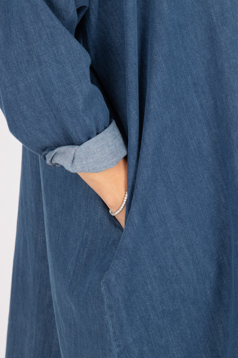 Estudio Viva Wivina Denim Shirt Dress