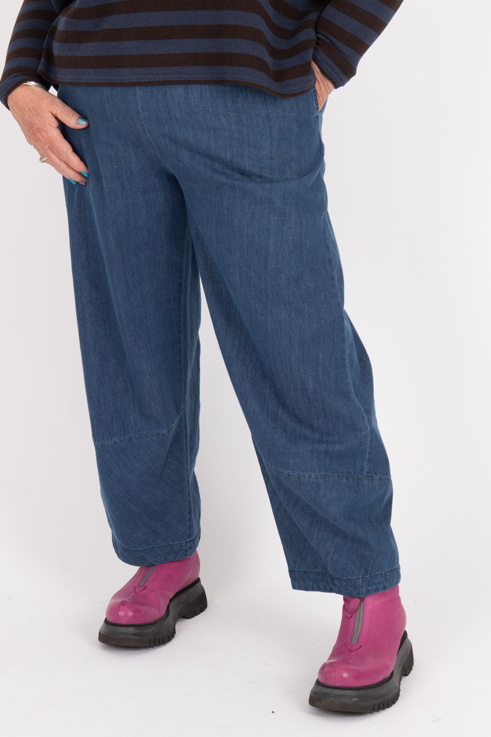 Estudio Viva Lara Denim Trousers