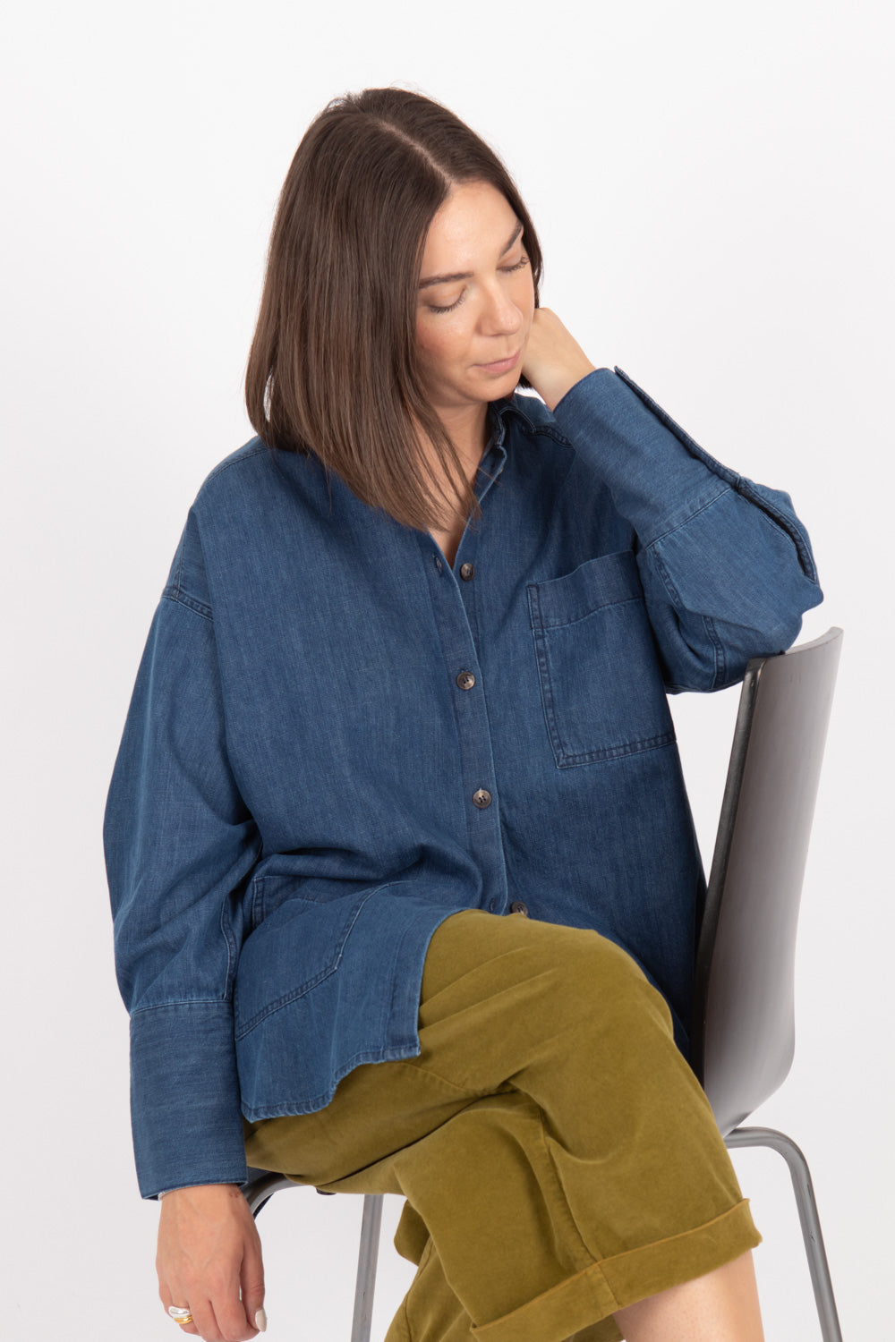 Estudio Viva Celeste Denim Shirt