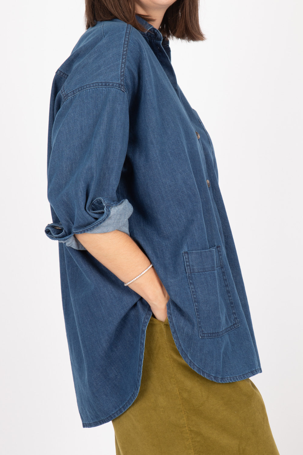 Estudio Viva Celeste Denim Shirt