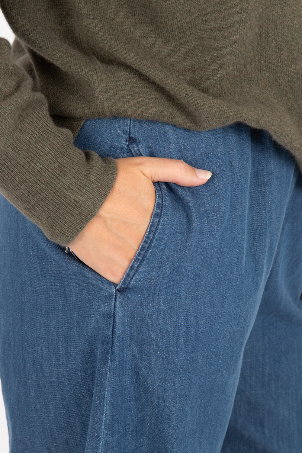 Estudio Viva Lara Denim Trousers