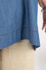 Estudio Viva Rosa Denim Top
