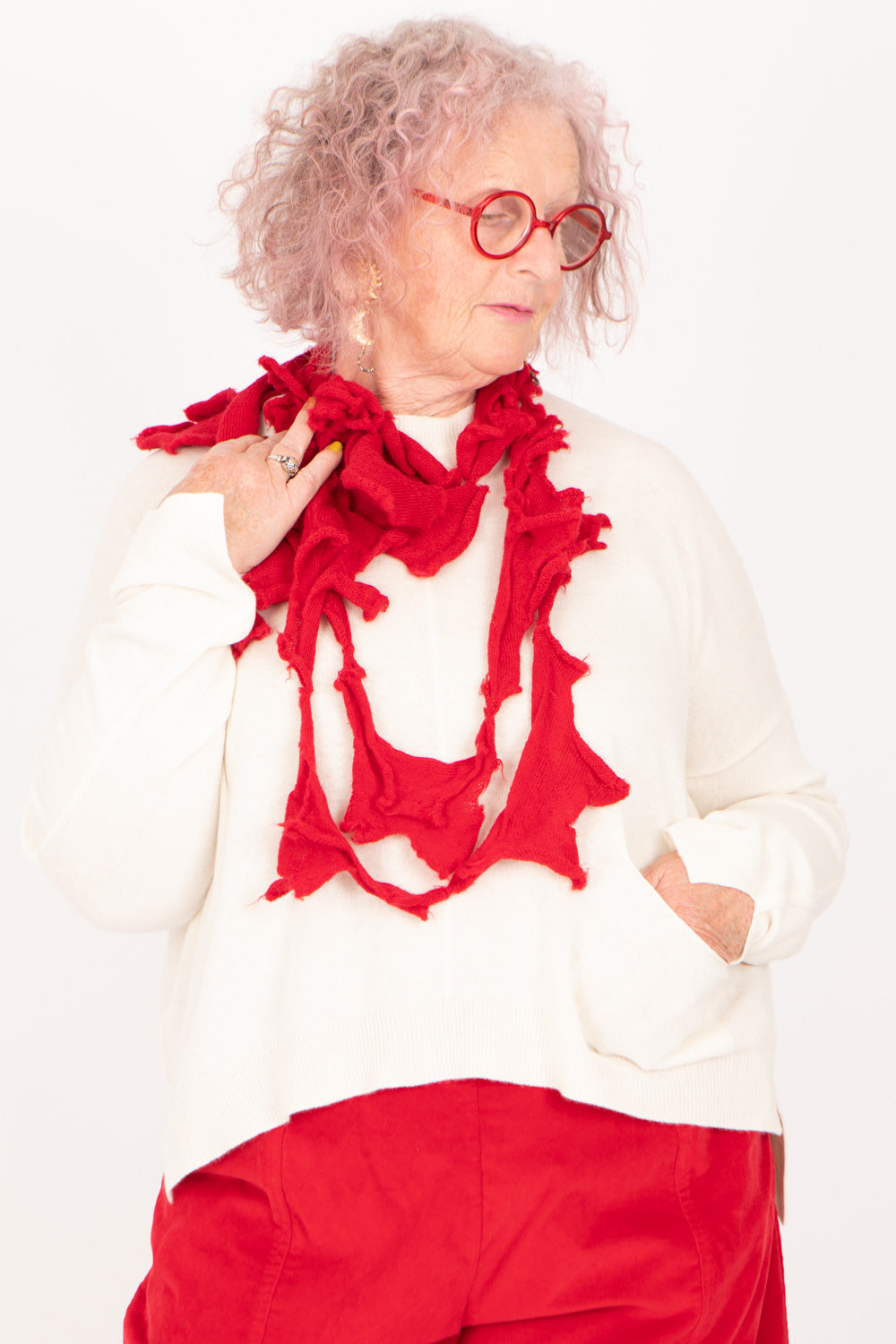 Rundholz Black Label Knitted Necklace