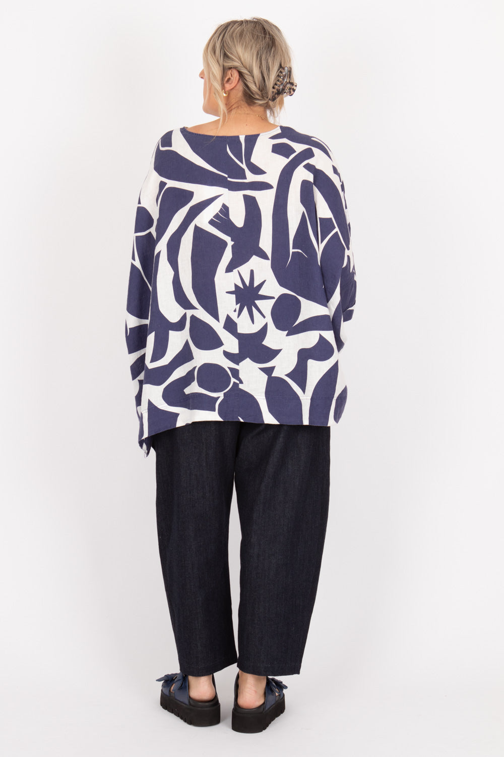 Estudio Viva Rosa Printed Top