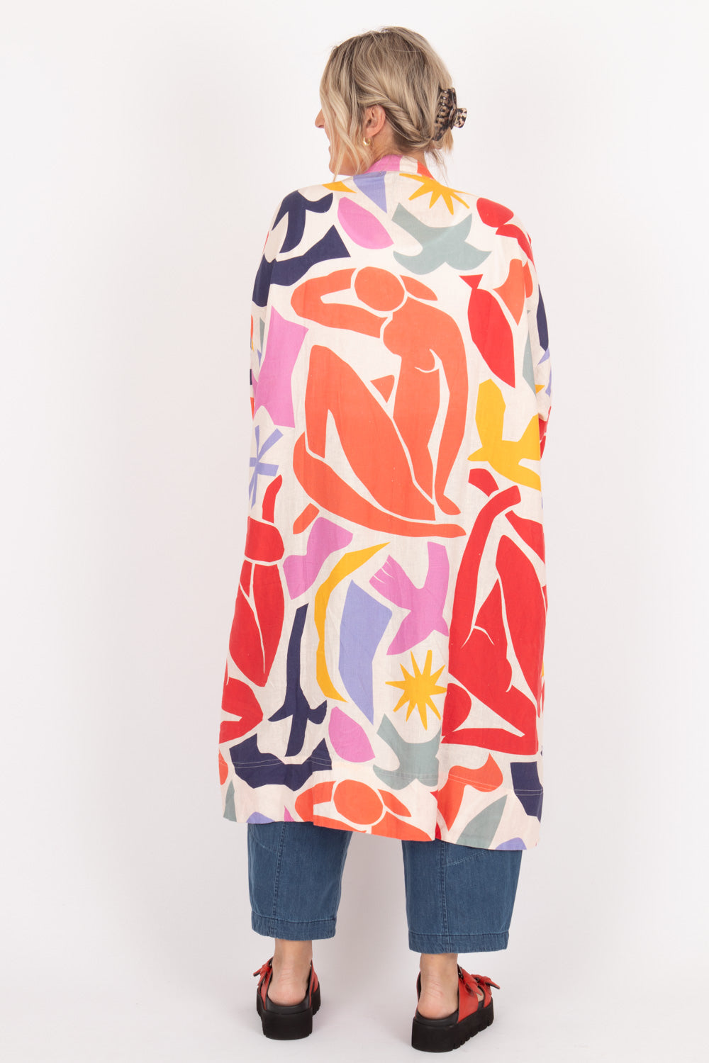 Estudio Viva Wivina Printed Shirt Dress