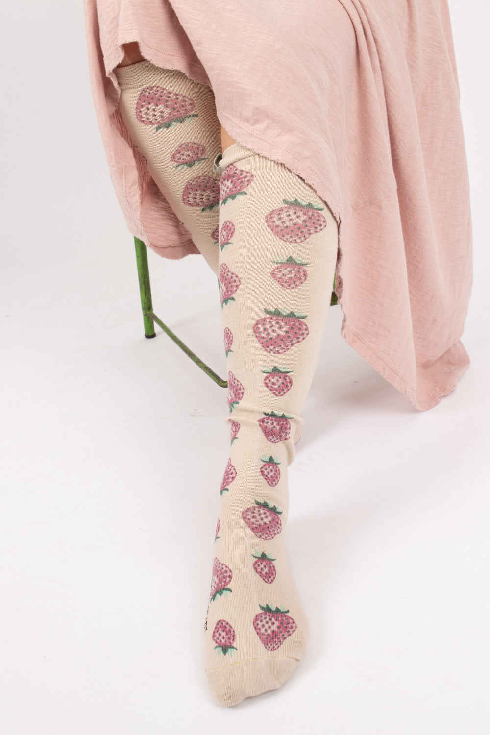 Magnolia Pearl Strawberry OTK Socks