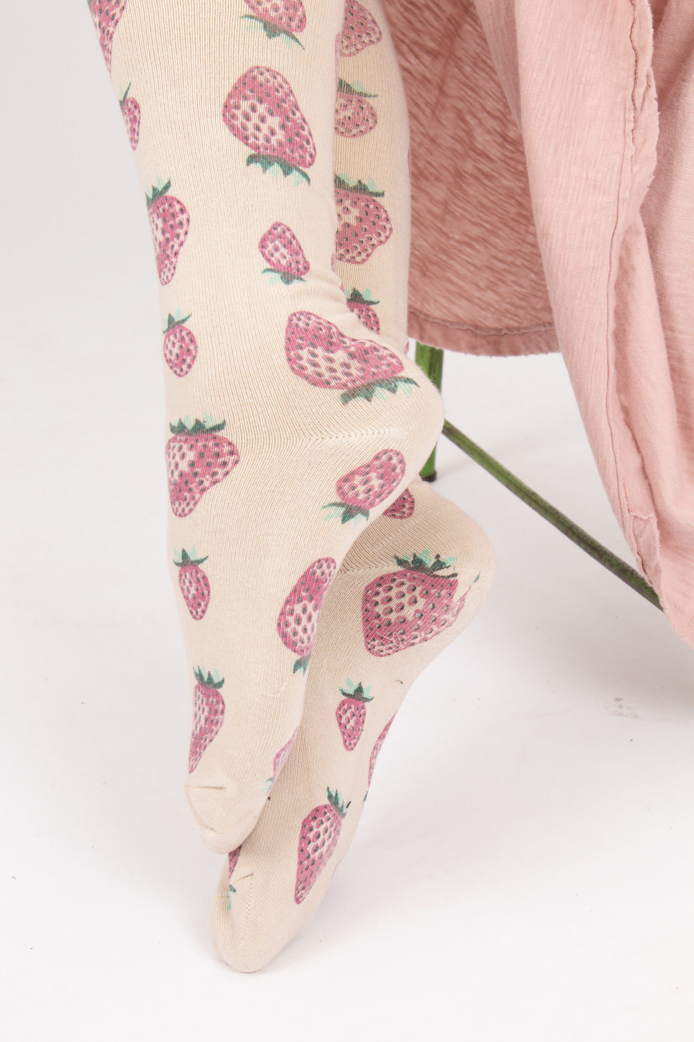 Magnolia Pearl Strawberry OTK Socks