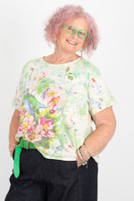 Magnolia Pearl Floral Songbird Art Class T