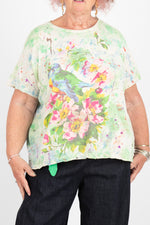 Magnolia Pearl Floral Songbird Art Class T