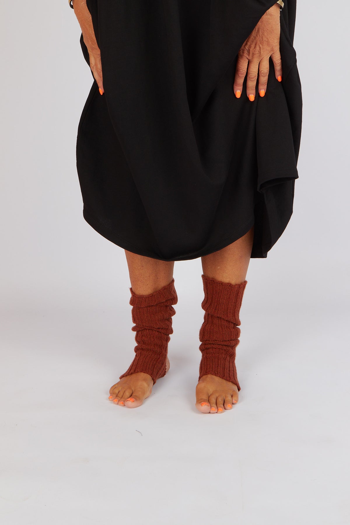 Sort Aarhus Knitted Leg / Wrist Warmers