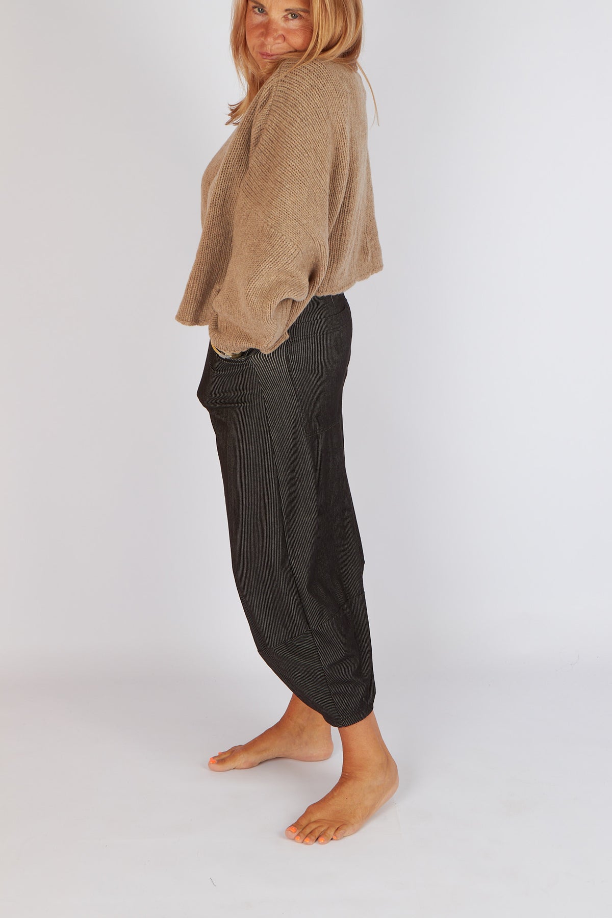 Sort Aarhus Soline Knitted Top