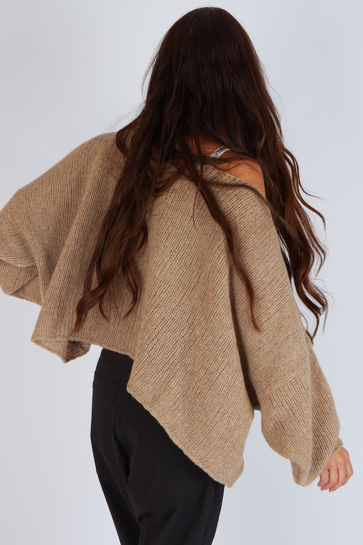 Sort Aarhus Soline Knitted Top