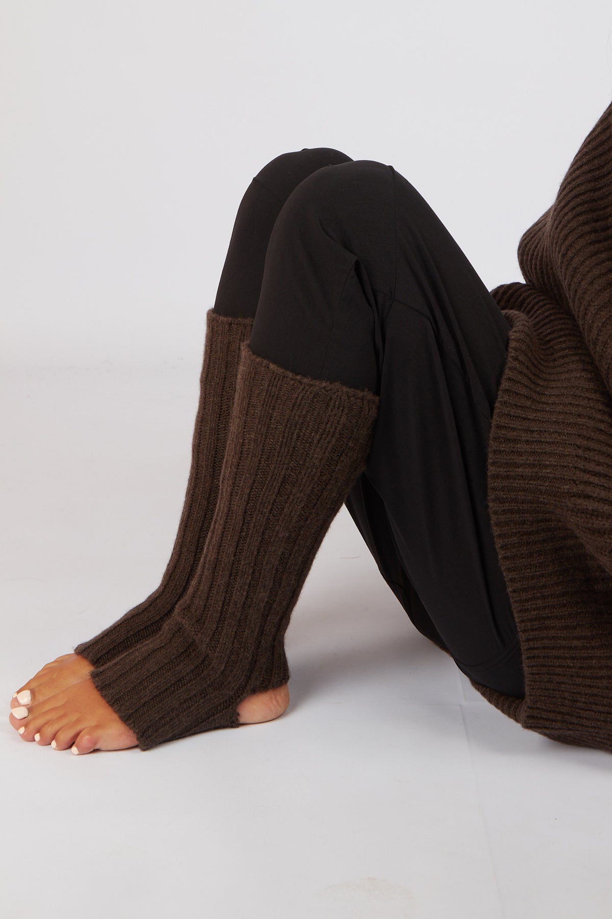 Sort Aarhus Knitted Leg / Wrist Warmers