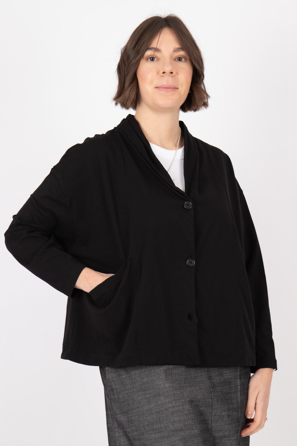 Sort Aarhus Short Jacket