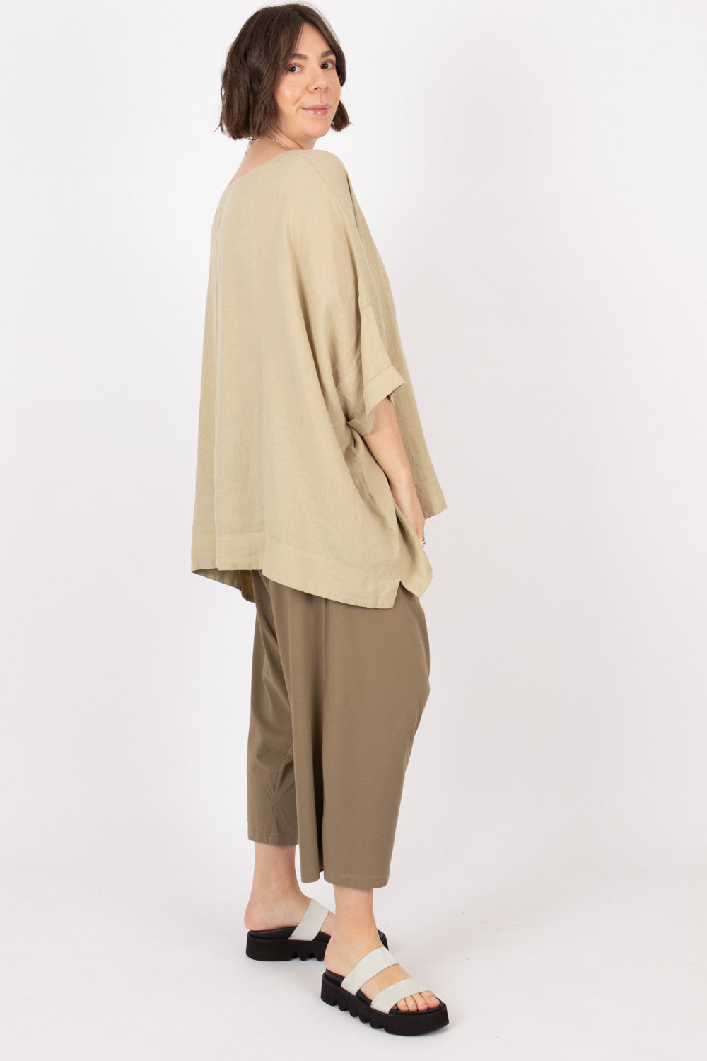 Sort Aarhus Baggy Wide Pants